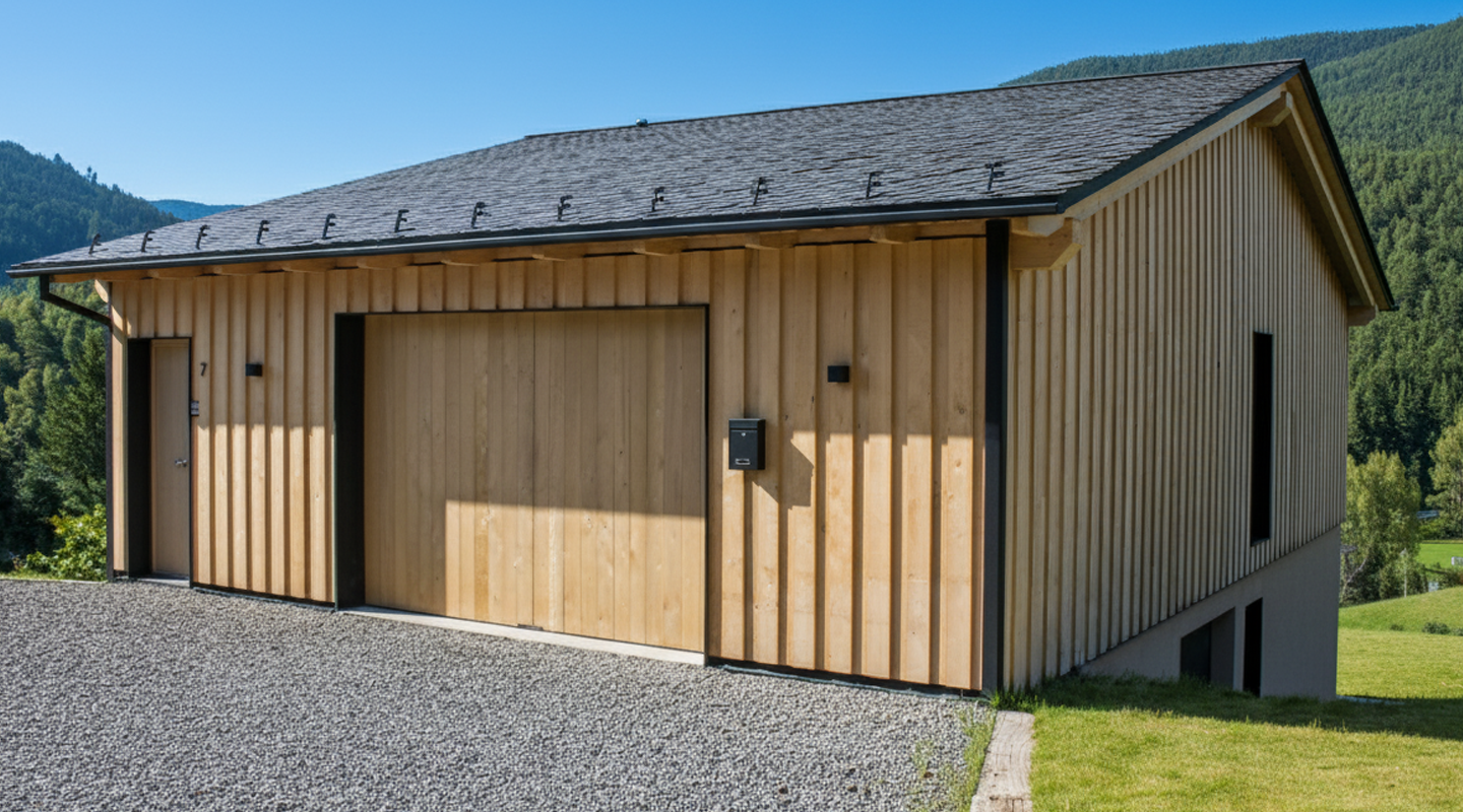 Exterior del projecte Casa Fusta Viva